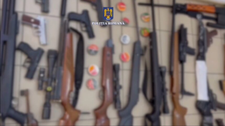 39 de arme detinute ilegal ridicate de politistii constanteni 67f79ba106797