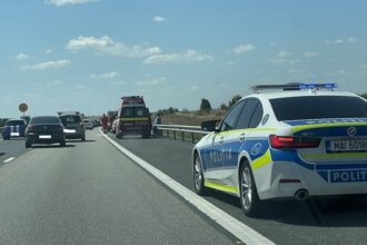 accident pe a2 autostrada soarelui cinci masini ar fi implicate 6806827067110