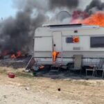 alerta la harsova arde o rulota in zona bailor puturoasa doi varstnici au arsuri grave 6803be64941c7