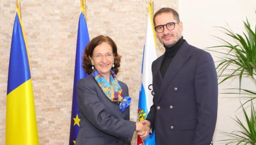ambasadoarea austriei in vizita la primaria constanta a fost primita de viceprimarul rasauteanu 67f3e098d8b8a