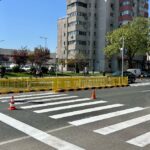 doua noi treceri de pietoni cu scuar in curs de amenajare in constanta lucrari in desfasurare pe bulevardul 1 decembrie si soseaua mangaliei 680a3d0e9d1ee