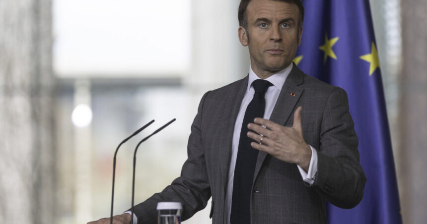 emmanuel macron ar putea sa isi asume rolul de negociator din partea ue cu vladimir putin the telegraph 67f150ca9f584
