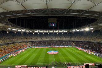 foto cum arata tribunele in fcsb u cluj si cine a fost surprins la loja vip 67f1790430b84