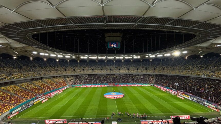 foto cum arata tribunele in fcsb u cluj si cine a fost surprins la loja vip 67f1790430b84