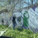 foto doi tineri care desenau pe un gard amendati de politia locala constanta iata valoarea sanctiunii 680f51c77b32c