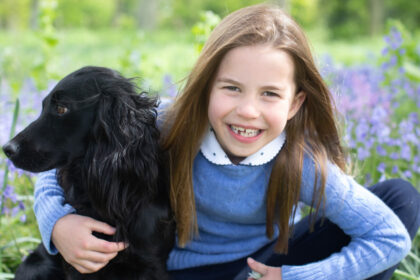 foto fotografie inedita cu orla cainele ducilor de cambridge mesajul special transmis de william si kate 680247eed1cab