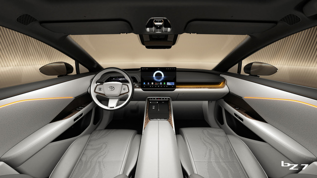 foto toyota isi mareste familia de modele electrice cu noile bz7 si lexus es 680f0faea1505