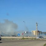 foto video alerta la iesire din constanta un transformator electric a luat foc intreaga zona a ramas fara curent 6808ee88cd44f