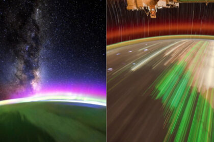 galerie foto aurore boreale comete si culorile cosmosului imaginile uimitoare despre viata in spatiu surprinse de un astronaut nasa 680c858158246