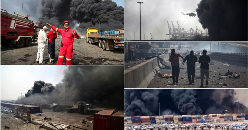 galerie foto cel putin 18 persoane au fost ucise in explozia devastatoare din cel mai mare port din iran alte peste 700 au fost ranite 680dc01de278f