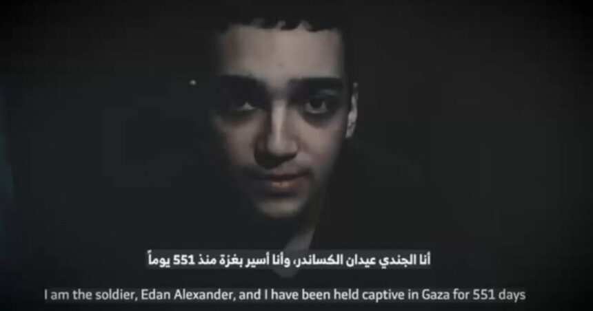 hamas a publicat o inregistrare video cu un ostatic israeliano american in viata cine este edan alexander 67fb4e7344690