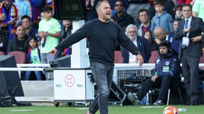 hansi flick a reactionat dupa ce fc barcelona a reusit remontada si a castigat in minutele de prelungire 68048bee1f48a