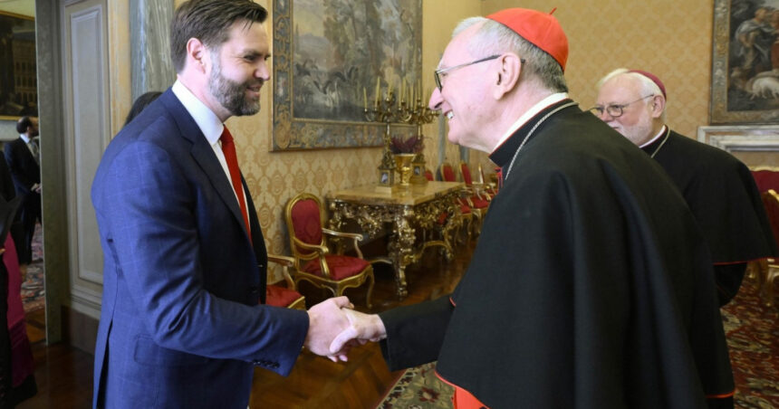 j d vance s a intalnit cu secretarul de stat al vaticanului o intrevedere cu papa francisc lipseste din programul oficial 680399726a0f0