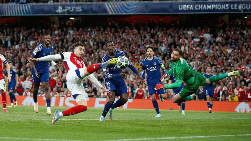 lequipe lauda un jucator dupa arsenal psg 0 1 si a pus pelerina de supererou 681146de497da