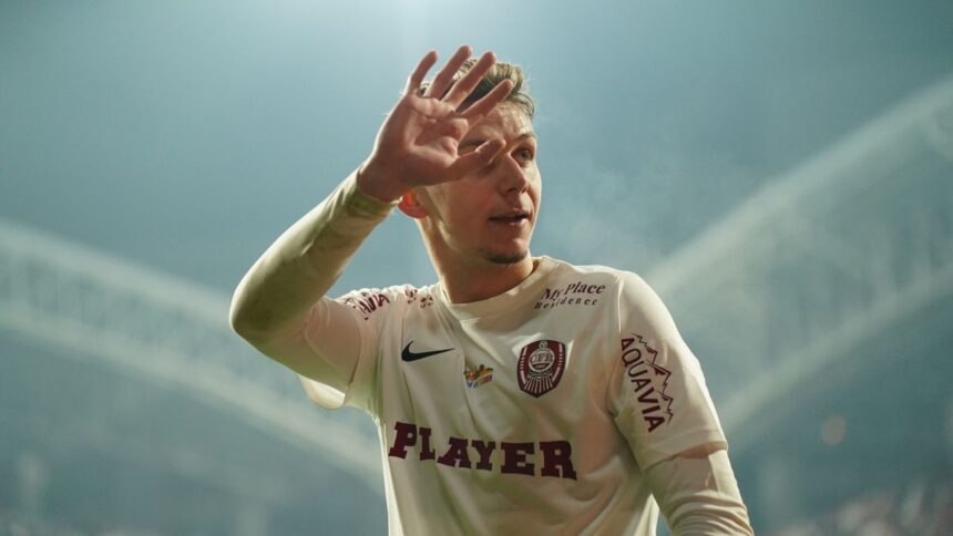 louis munteanu vultur pe stanca atacantul lui cfr cluj e primul in topul celor mai buni marcatori 6805e3bc06bab