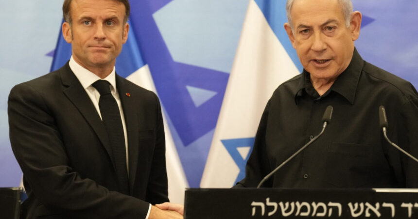 macron i a cerut lui netanyahu sa termine calvarul civililor din fasia gaza raspunsul premierului israelian 67fe66de2eee7