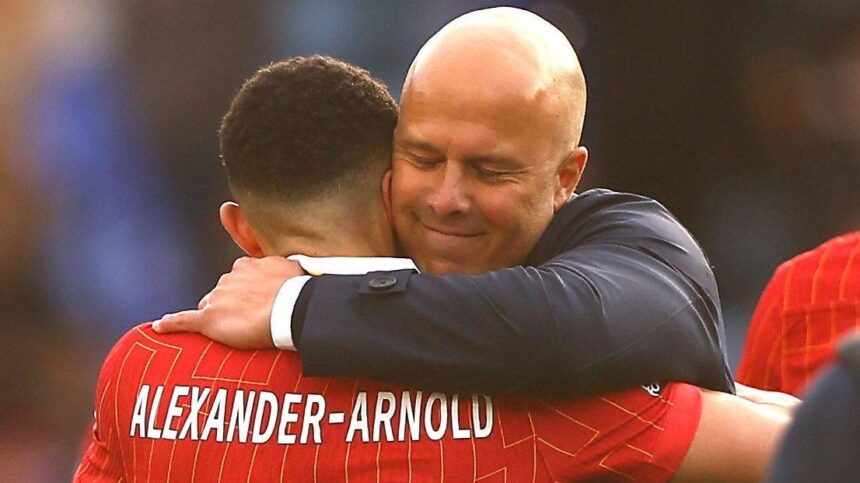 mesajul lui arne slot dupa ce s a scris despre plecarea lui trent alexander arnold de la liverpool 6805f5100f913