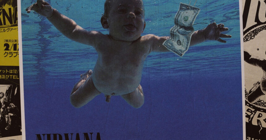 o coperta a albumului nevermind semnata de cei trei membri ai nirvana a fost vanduta cu peste 21 000 de euro 6802753aea5af