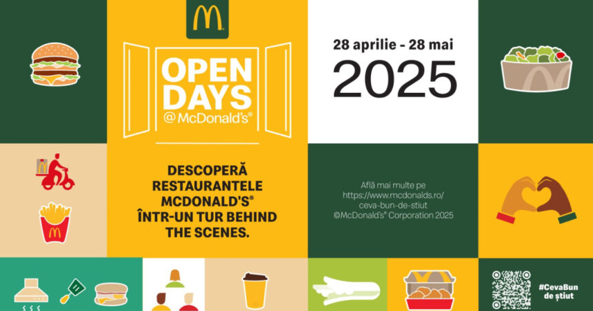 p open days la mcdonalds o experienta autentica in culisele bucatariei restaurantelor din toata tara 68110e1655d19