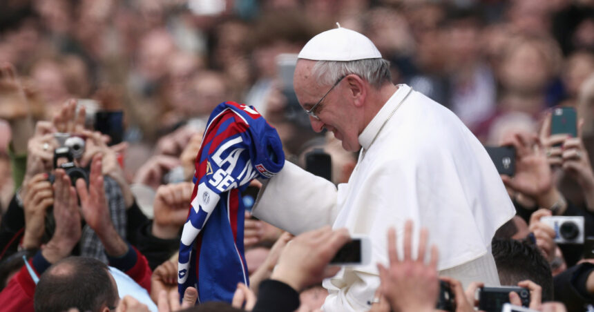 papa francisc pasionat de fotbal echipa argentiniana pe care a sustinut o 6806280f32347