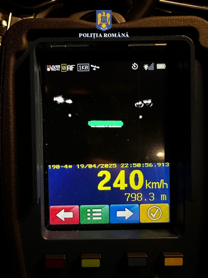 sofer prins cu o viteza uluitoare pe a2 tanarul de 22 de ani a ramas fara permis auto si a luat o amenda incredibila 6804fed66cc00