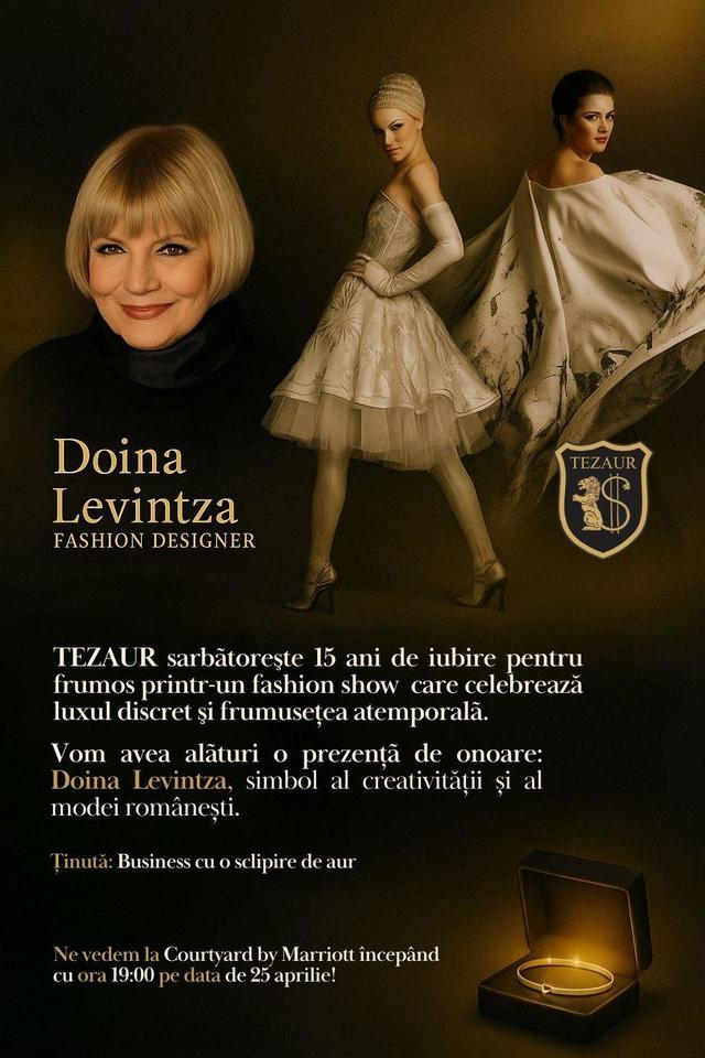 stralucire de aur si eleganta la superlativ tezaur a sarbatorit 15 ani de excelenta cu un fashion show spectaculos 680b111e46909
