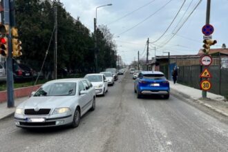 trafic restrictionat total pe un tronson al strazii baba novac din constanta 67f524533cd41