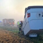 un autoturism s a rasturnat intre agigea si techirghiol o persoana a fost ranita si transportata la spital 67fe8319a4b70
