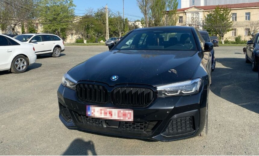 un roman prins in constanta la volanul unui bolid de lux furat din belgia 680b4882bbb6c