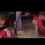 video 90 de secunde intre agonie si extaz imaginile virale cu un copil prezent pe old trafford la manchester united olympique lyon 5 4 6801f0a5bcb2f
