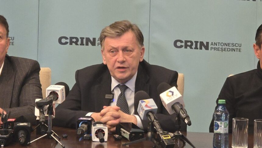 video crin antonescu candidatul aliantei romania inainte voi fi un presedinte comunicativ voi razbuna toata tacerea lui iohannis 67ec261344bef