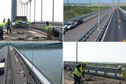 video e treaba de mantuiala podul suspendat peste dunare de la braila reasfaltat pentru a cincea oara in doi ani 680cc8a0d5de2