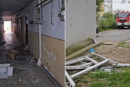 video explozie intr un bloc din bals planul rosu de interventie a fost activat doua persoane ranite una preluata cu elicopterul smurd 67fced457683d