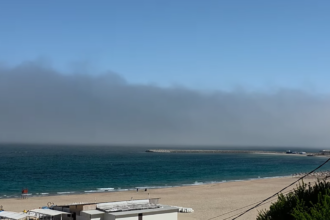 video fenomen meteorologic rar observat pe litoralul romanesc ceata densa deasupra marii negre 68079cee34343