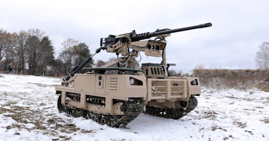 video fortele armate ale ucrainei anunta intrarea in lupta a robotului droid tw 12 7 are senile termoviziune si o mitraliera browning 680be96da2bfb