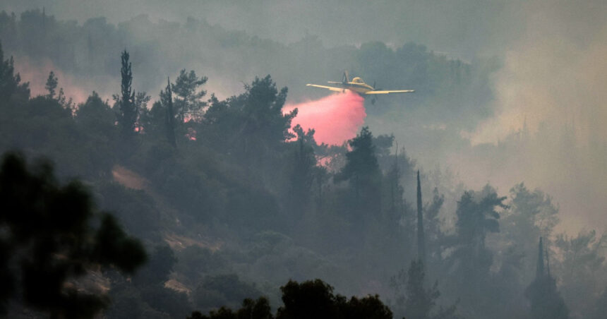 video incendii violente in regiunea ierusalimului benjamin netanyahu vrea sa ceara ajutorul greciei si altor tari 6809496114831