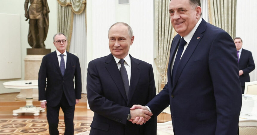 video putin l a primit la kremlin pe milorad dodik liderul sarbilor din republica srpska este cautat de justitia bosniaca 67ec2eb8e04a0