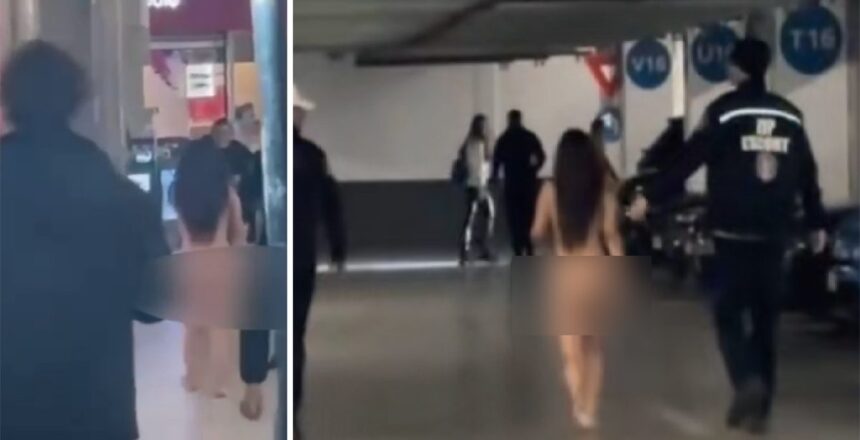 video scene interzise minorilor la constanta o tanara s a plimbat goala pusca printr un mall 67ed23b090321