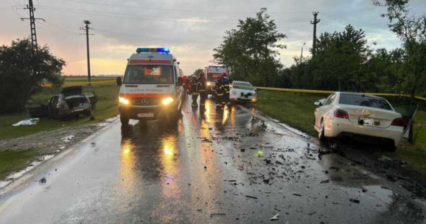 accident grav in timis o femeie a murit iar alte patru persoane inclusiv doi copii au ajuns la spital 6829658d8066d