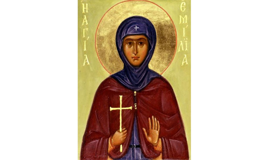 astazi este praznuita sfanta emilia mama sfantului ierarh vasile cel mare ocrotitoarea familiilor cu multi copii 681c8ec29c62f