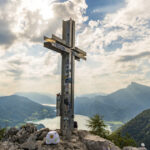 calcar din albesti la monumentul simbolic crucea europei amplasat pe varful alberfeldkogel din austria 682749a90c860