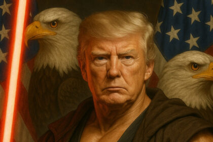 casa alba a publicat o imagine generata de inteligenta artificiala a lui trump ca jedi greseala de neiertat pentru fanii star wars 681857339372a