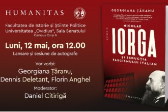 eveniment editorial la universitatea ovidius din constanta georgiana taranu lanseaza o carte despte nicolae iorga 681e02f12e340