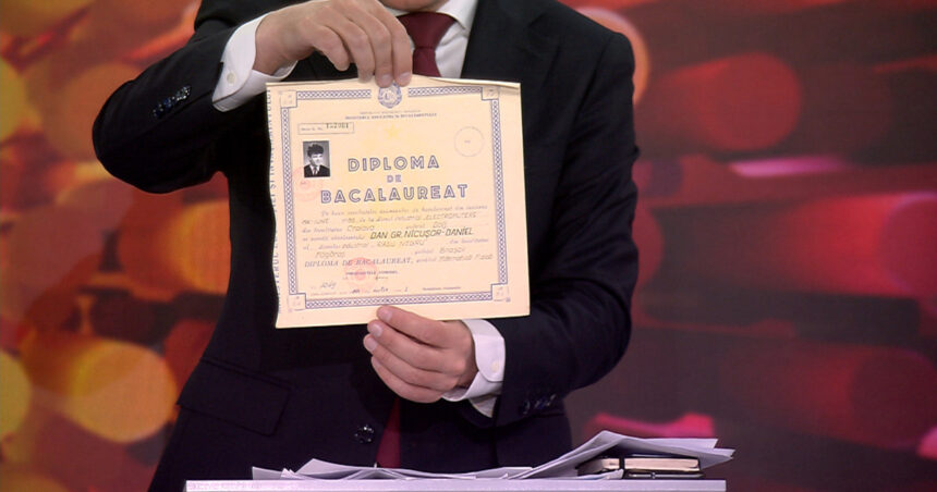 exclusiv nicusor dan si a prezentat diploma de bacalaureat dupa aparitia unui fals pe retelele sociale circula un fake news grosolan 6822469692df7