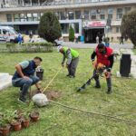 foto asociatia act for tomorrow amenajeaza zilele acestea spatiul verde din curtea spitalului judetean constanta 682763434e4bb