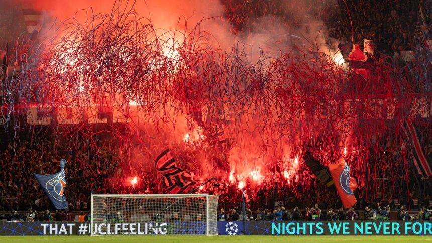 galerie foto nebunie la paris jucatorii lui psg au inceput petrecerea pe teren dupa calificarea in finala champions league 681bd7a1d5947