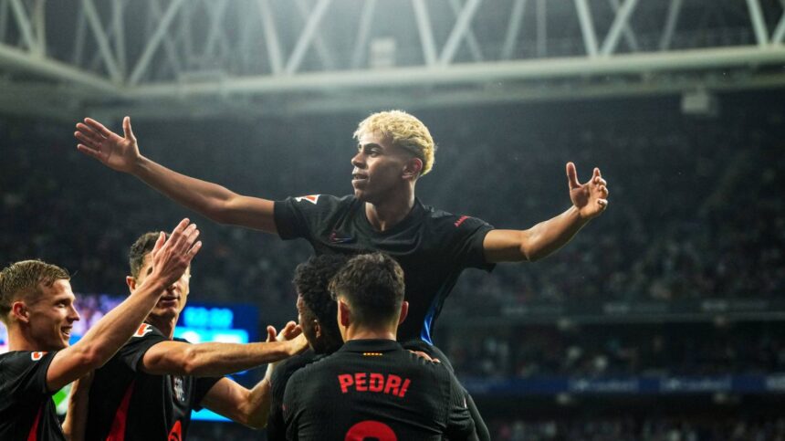 galerie foto sa curga sampania fc barcelona a castigat titlul in spania cel mai greu trofeu 6826c5fd3bd7a