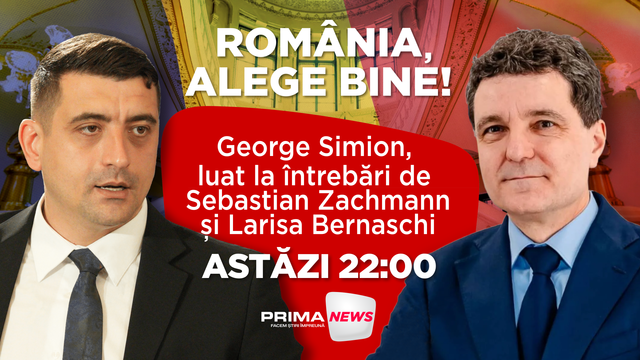 george simion in direct la prima news raspunde intrebarilor fierbinti ale turului doi 681b6ad73c9d2