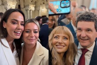 imagini cu vedetele la investirea lui nicusor dan delia andreea raicu si anca serea nu au ratat ocazia de a face poza cu noul presedinte al romaniei 68358d6f817df