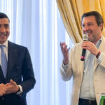 matteo salvini unul dintre liderii eurosceptici ai coalitiei de guvernare din italia il sustine pe george simion la prezidentiale 6824ee4a17400